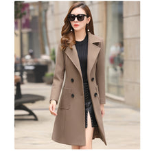 Load image into Gallery viewer, Overcoat Autumn Jacket Casual Women
