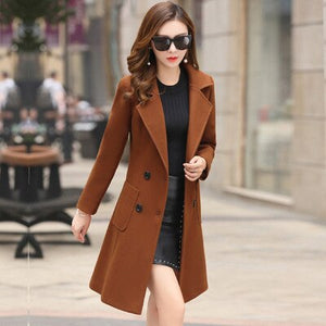 Overcoat Autumn Jacket Casual Women