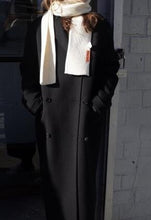 Load image into Gallery viewer, Autumn Winter Double Breasted Long Wool Coat
